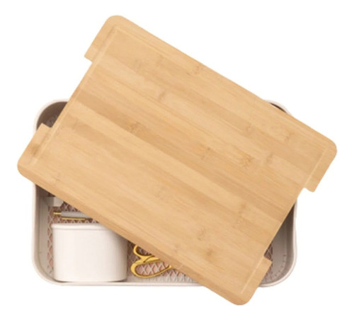 Kit Organizador Escritorio Bamboo 14 Pz | We R Desk Lap Set