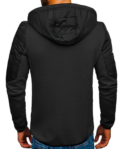 Sudadera Hombre Con Capucha Deportiva Con Cierre Hoodie