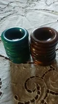 Comprar Antiguos Ceniceros De Mesa De  Poker Italiano Mármol X 8