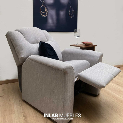 Reposet Imperial Tela Curri Marron - Inlab Muebles Marrón
