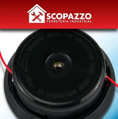 Imagen 3 de 7 de Carretel Portatanza Cabezal Automatico Para Desmalezadora