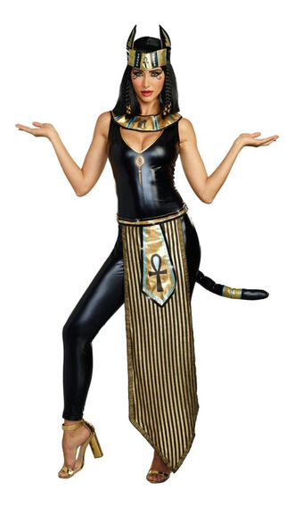 termómetro Dibujar híbrido Disfraz De Gato Egipcio Para Damas, Envio Gratis | MercadoLibre 📦