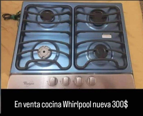 Cocina Whirlpool Para Empotrar 60x52 Nueva En Su Caja.
