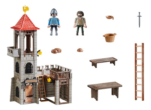 Playmobil 70953 Torre Prisión Medieval Playlgh