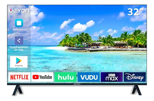 Smart Tv 32'' Led Hd Weyon Tv 60hz 32wdsnbx 100/240v
