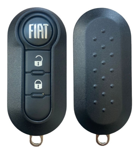 Chave Canivete Positrón Fiat Preta Original Uno Mobi Strada 