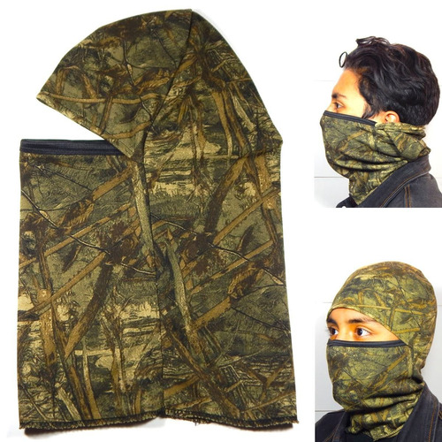 Mascara Tactica Balaclava Frio Moto Gorro Tactic Lizard Camo