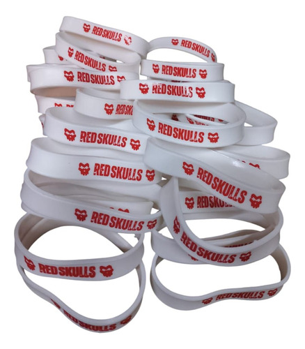 Pulseras De Silicon Personalizada Con Tu Diseño 500 Pz