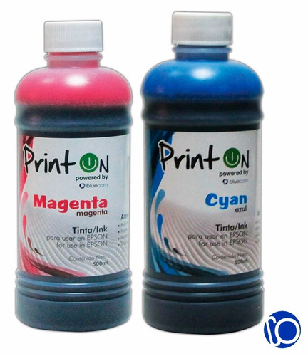 Botella De Tinta Para Epson 500ml Printon