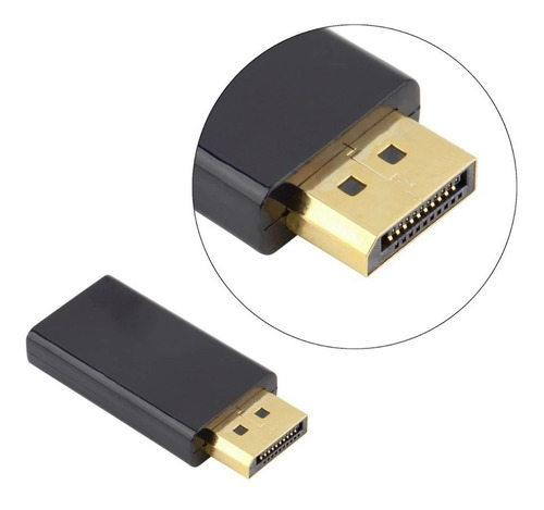 Cable Adaptador Convertidor Displayport Dp A Hdmi Full Hd