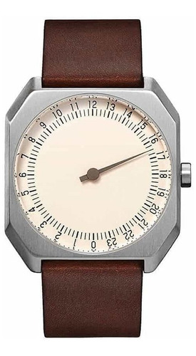 Slow Jo 17 - Reloj Swiss Made De Una Mano Y 24 Horas - Plate