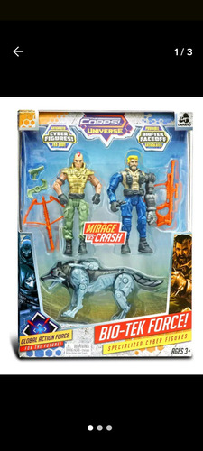 Set De Muñecos Figuras De Acción The Corps Mirage Vs Crash