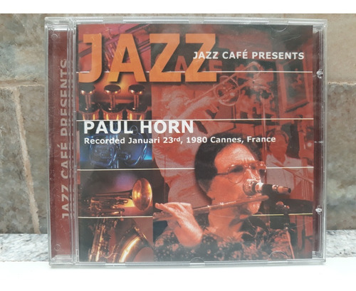 Paul Horn-1993-jazz Café Presents-excelente Estado Cd