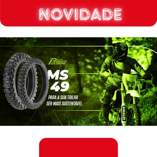 Pneu Moto Rinaldi Aro 21 Ms 49 80/100-21 51m Tt - Dianteiro