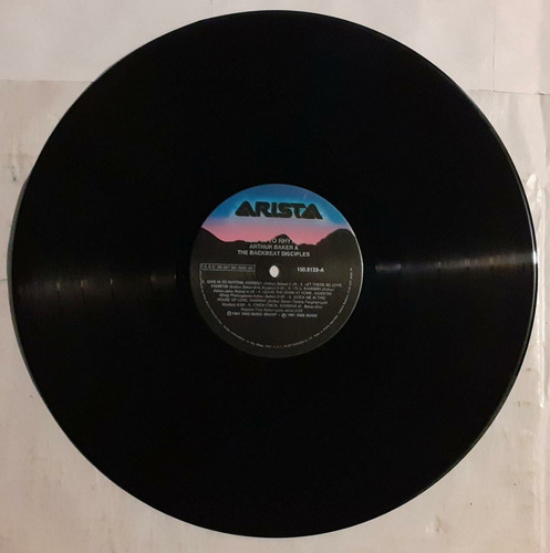 Lp Arthur Baker & The Backbeat Disciples- Give In To Rhythm (Usado)