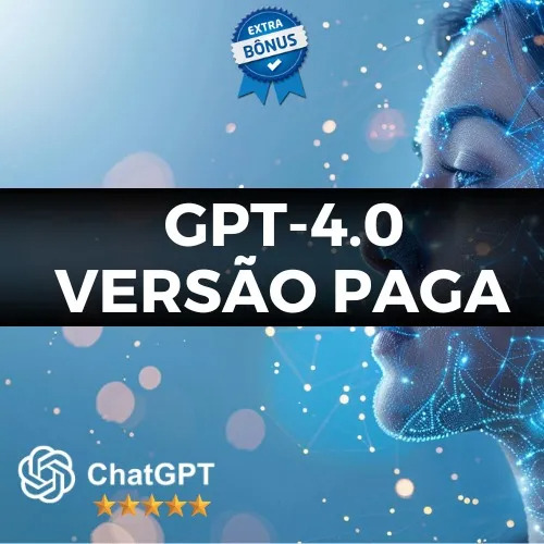 Chat Gpt 4.0 Plus 1 Mês Compartilhado 12 Pessoas - Imediato