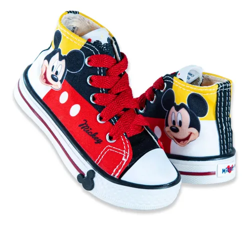 Tenis para niño de mickey mouse hot sale