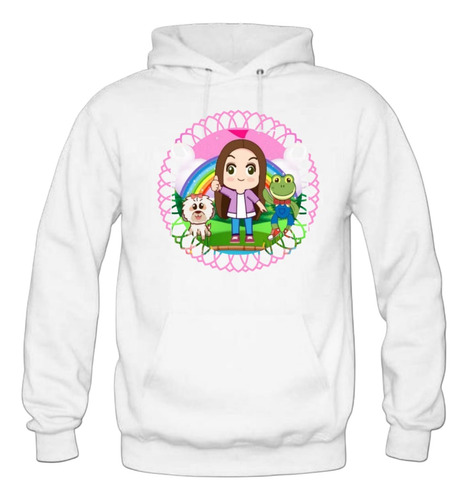 Sudadera Lara Campos La Rana Rene Suave Moda Niños