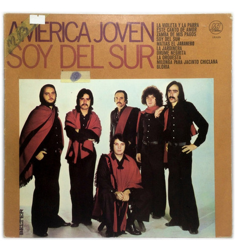 Vinilo America Joven Soy Del Sur Lp Argentina 1976