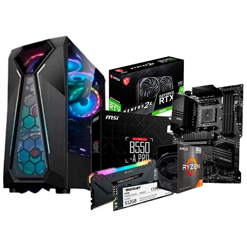 Computadora Gamer Ryzen 7 5800x  Ram 16gb M.2 512gb Rtx 3060