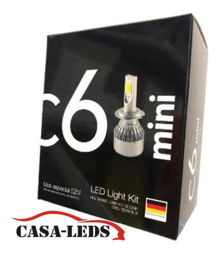 Kit Cree Led C6 16000 Lumens H1 H8 H11 Hb4 5202