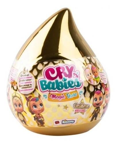 Muñeca Cry Babies Magic Tears Golden Gota De Lagrima Dorada 