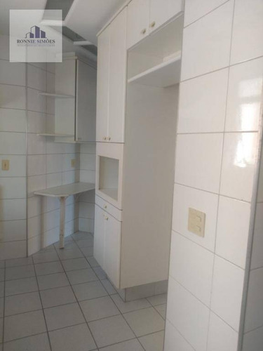 Imagem 8 de 23 de Apartamento À Venda Em Moema, Edifício Monte Chenot, 3 Dormitórios Sendo 1 Suíte, 3 Banheiros, 2 Vagas Na Garagem, 90 M², São Paulo. - Ap1145