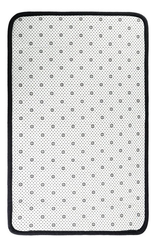 Tapete Soft Antiderrapante De Chão 40x60cm Macio Banheiro