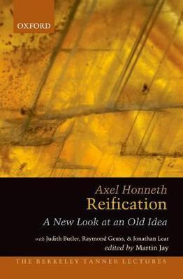 Libro Reification : A New Look At An Old Idea - Axel Honn...