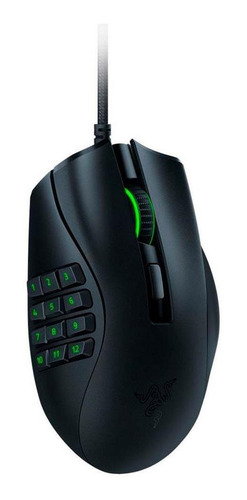 Mouse Gamer Razer Naga X Mmo 18k Dpi 16 Botones Chroma Black