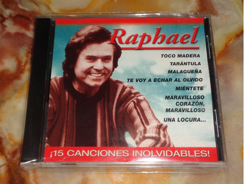Raphael - 15 Canciones Inolvidables - Cd Arg