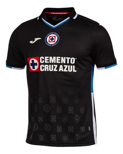 Jersey Club Cruz Azul Tercero Negra P/hombre  2022-2023