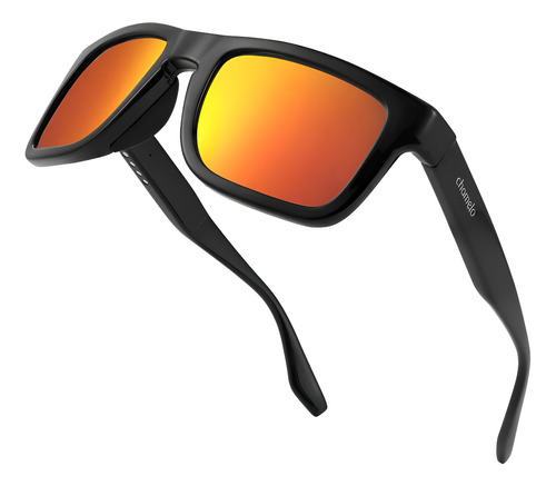 Gafas De Sol Chamelo Con Tinte Ajustable Modelo Prime Fire Lenses Naranja Negro Negro