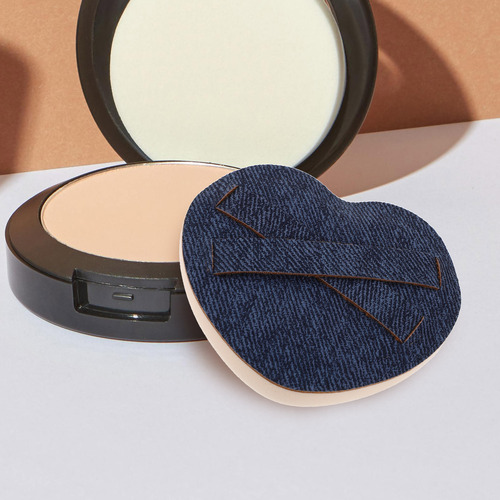 Maquillaje En Polvo: Esponja Mineral Suave Reutilizable, Sec