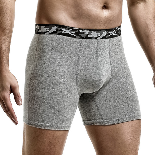 Ropa Interior Deportiva De Algodón Antipiernas Para Hombre D