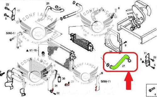Imagem 6 de 7 de Mangueira Intercooler Admissão Daily 35s14 00/06 504098508