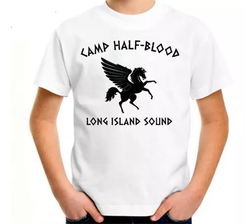 Camiseta Camp Half Blood Meio Sangue Percy Jackson