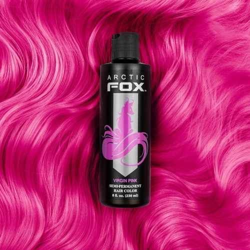 Imagen 1 de 4 de Arctic Fox Hair Color Virgin Pink 8oz Tinte Fantasia Cabello