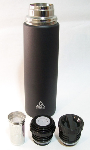 Imagen 5 de 6 de Termo Lhotse Acero Inoxidable Basecamp 1lt Doble Tapón