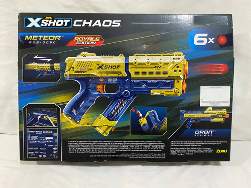 X Shot Chaos 12x Meteor Rxb-0060 Zuru