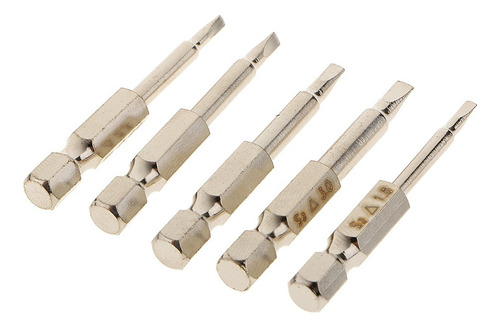 5pcs / Set Magnética Destornillador Triángulo De Brocas