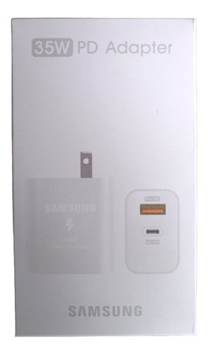 Cargador Samsung S22 35w Tipo C Carga Rápida Tienda Fisica