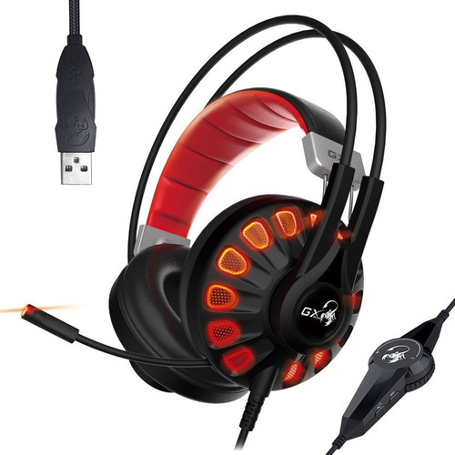 Diadema Genius Gx Gaming Lychas Hs-g680 / Sonido 7.1 Canales