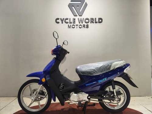 Motomel Blitz 110 Full Alarma Cycle World Motors Al 22/4