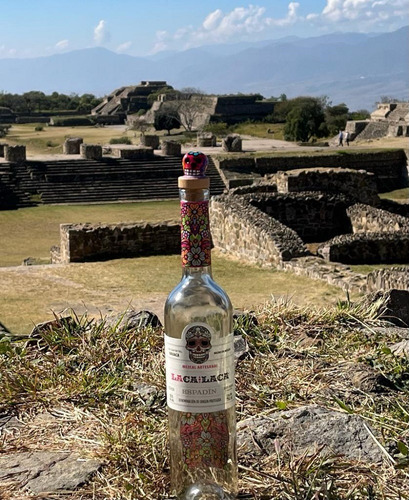 6 Botellas Mezcal Artesanal Laca Laca 100% Agave 750ml Joven