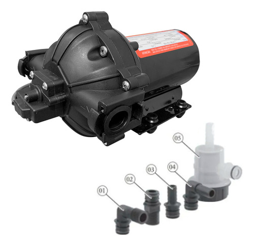 Bomba De Agua Diafragma Elétrica Bw1194 12v 19l Pulverização
