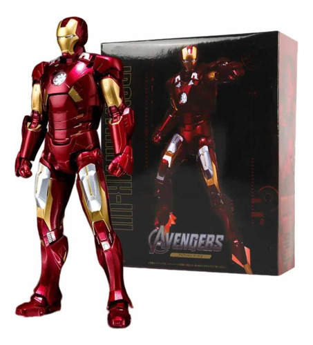 Figura Pelicula Iron Man 4 Avengers Vengadores Tony Stark