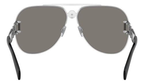 Lentes De Sol Versace 0ve2255 Unisex Plateados Proteccion Uv