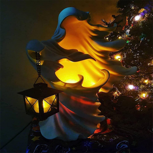 Cracker Barrel Fantasma Adorno De Bruja De Halloween Con Lin