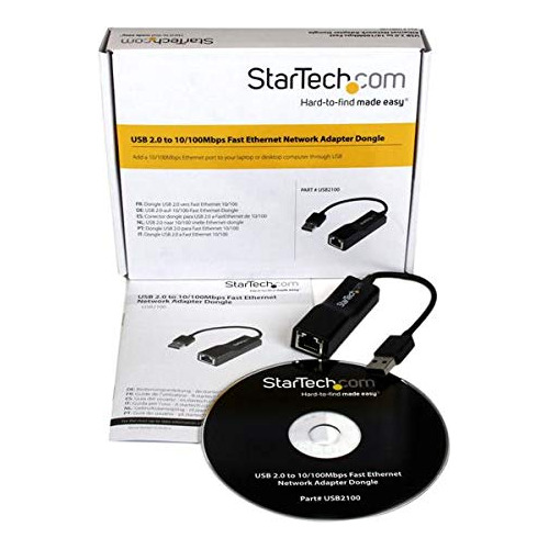 Startech.com Adaptador De Red Usb 2.0 A 10/100 Mbps Ethernet